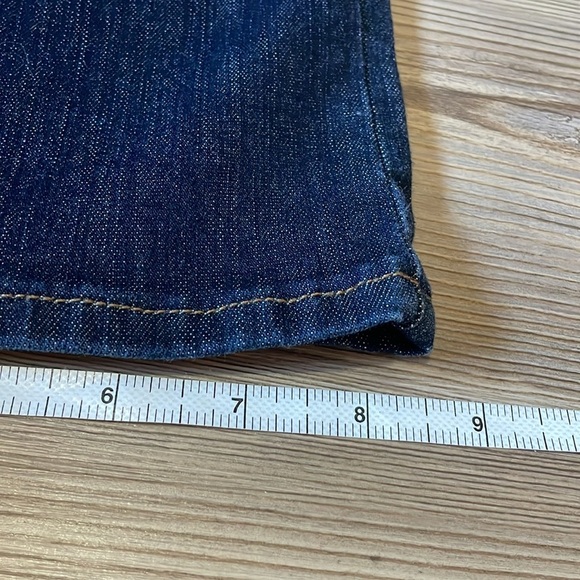 Levi's 512 Perfectly Slimming Bootcut Jeans Women's 8 Dark Wash Midrise Comfort - Picture 7 of 15